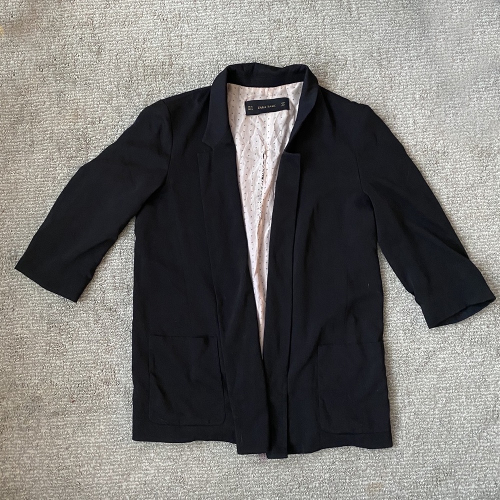 ZARA Basic Black Blazer